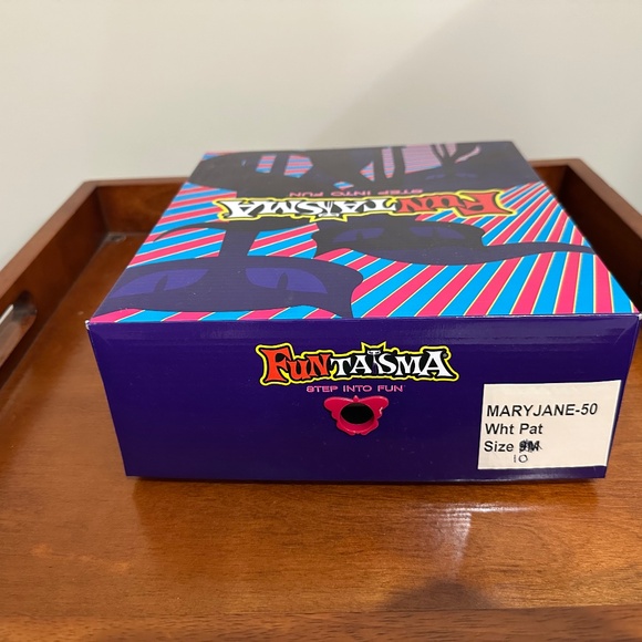 Funtasma Mary Jane Pump, White, Size 10 - Picture 6 of 14